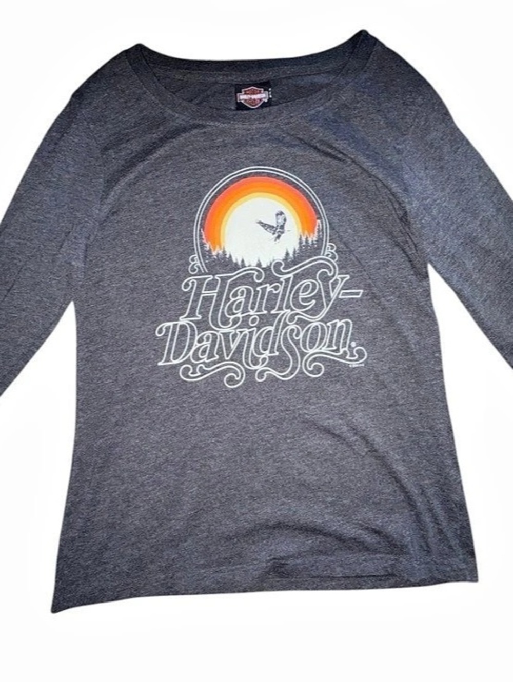 Harley-Davidson Z&M Greensburg PA Dealer Long Sleeve Graphic Tee Long Sleeve